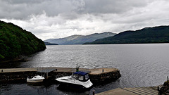 View  South Loch Lomond from Inversnaid 8th August 2021.