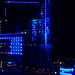 Die Elbphilharmonie ( im Bau in Blau)