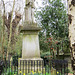 abney park cemetery, stoke newington,  london,memorial to dr isaac watts by e.h. baily 1845