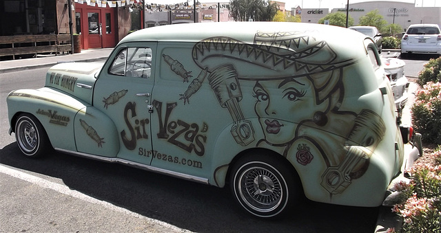 Sir Veza's vehicle