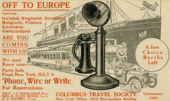 Off to Europe in 1911—Are You Coming with Us?