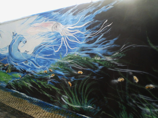 Mural by Peguinho Arte.
