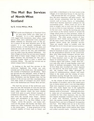 'The Mail Bus Services of North-West Scotland' by G Irvine Millar - Page 1 of 8