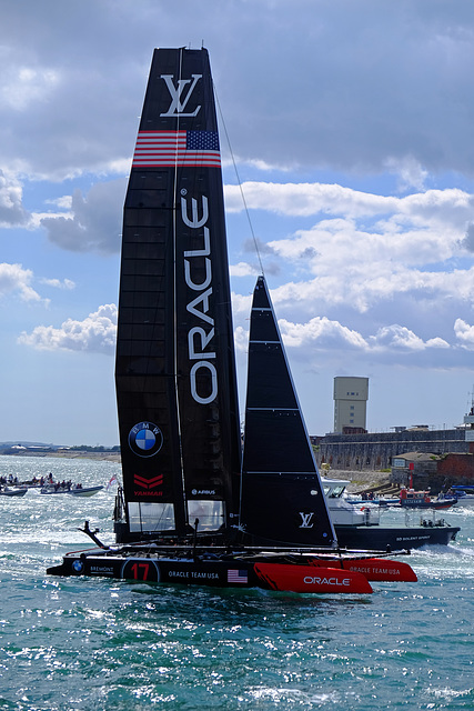 America's Cup Portsmouth 2015 Saturday Oracle 1