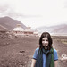A traveller with a Tibetan hair in Diskit, Ladakh
