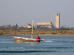 Looking back at Torcello