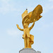 Ashgabat, Sculpture of Saparmurat Niyazov on the Top of Neutrality Monument