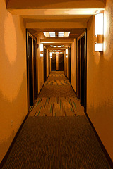 The empty hallway