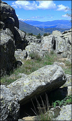 Granite. La Sierra de La Cabrera