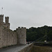 Caernarfon Castle and the Bridge across Afon Seiont