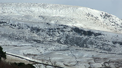 Snow on Bleaklow in March 2013
