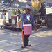 Man With Pink Container