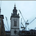 St Stephen Walbrook with cranes