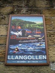 Llangollen Railway poster.