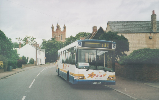 Burtons Coaches S50 BCL (HX51 LRJ) at Cottenham - 24 May 2005 (545-13)