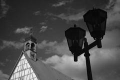 Die Lampe und das Rathaus
