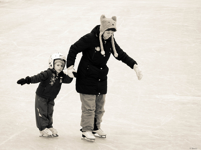 skating lesson one for two