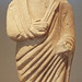 Iberian Togate Figure in the  Archaeological Museum of Madrid, October 2022
