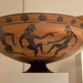 Terracotta Kylix: Komast Cup in the Metropolitan Museum of Art, April 2011