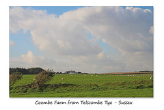 Coombe Farm from Telscombe Tye - 20.10.2015