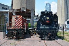 Canada 2016 – Toronto – Toronto Railway Museum – Diesel & Steam