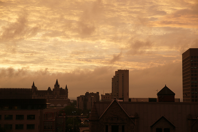 Sunset In Ottawa