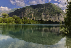Lac de Buclet ( Bourg d'Oisans Isère ).