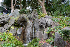 Tokyo, Small Waterfall in the Garden of the Imperial Palace
