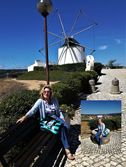 Pure air, wind that made flour in old times, at the Pinhoa Windmills