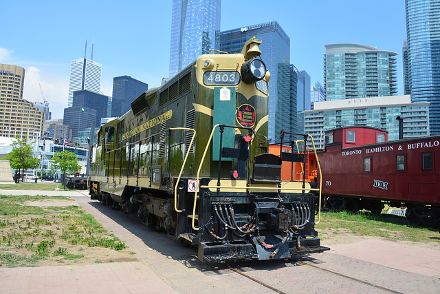 Canada 2016 – Toronto – Toronto Railway Museum – Diesel engine