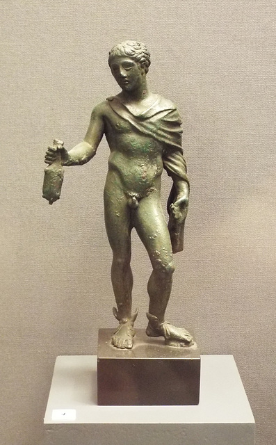 Bronze Statuette of Mercury in the Princeton University Art Museum, April 2017