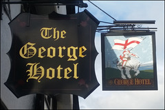 George Hotel sign