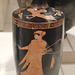Terracotta Lekythos Attributed to the Manner of the Berlin Painter in the Metropolitan Museum of Art, September 2018