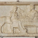 Relief Depicting a Funeral Feast in the Palazzo Altemps, June 2012