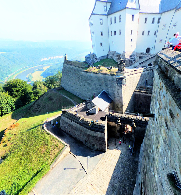 Festung Königstein.  ©UdoSm