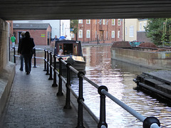 The Birmingham Canals area at Brindley Place