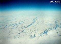 05 Newfoundland Sea Ice  from 36,000 ft