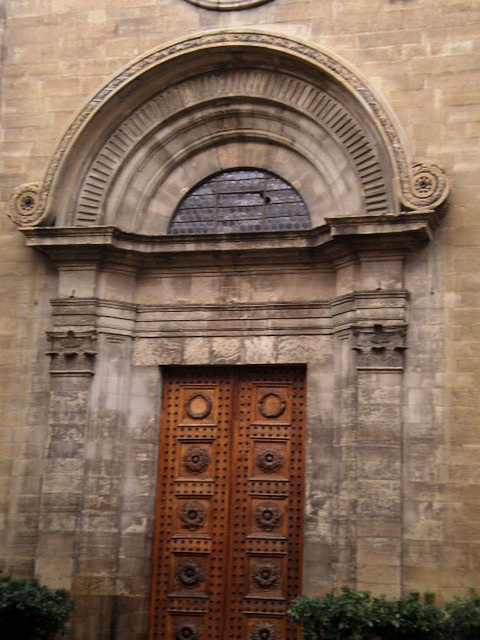 Door of Saint Felix Church.