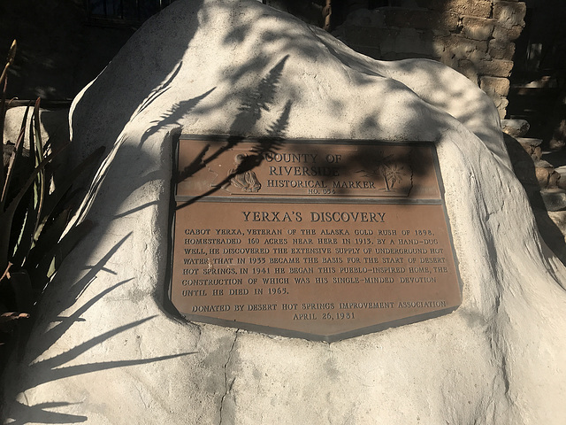 Cabot Yerxa - Historical Marker