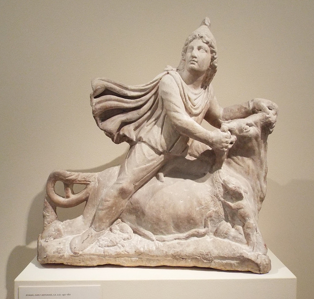 Mithras Slaying the Bull in the Princeton University Art Museum, April 2017