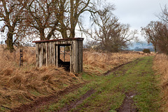 Old railway workers hut