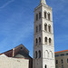 Zadar : campanile de la cathédrale Sainte-Anastasie.