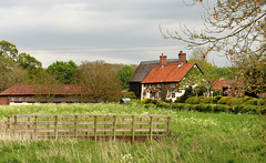 Farmhouse near St George's Church, South Elmham St Cross, Suffolk