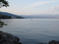 Baie de Rijeka, ouest.