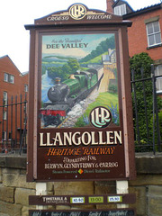 Llangollen Railway poster.