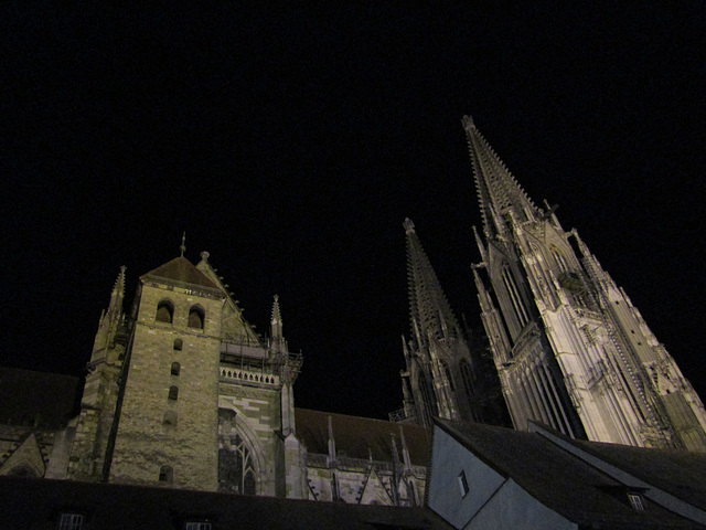Regensburger Dom mit Eselsturm