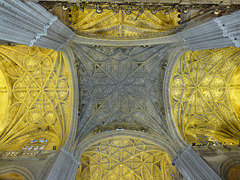 Himmelwärts - Deckengewölbe Kathedrale von Sevilla