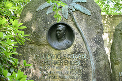 Leipzig 2019 – Südfriedhof – Monument for dr. Ludwig Schwabe