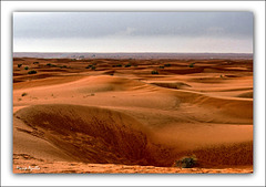 Texturas en la arena del desierto