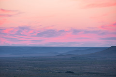 a sunset at Grasslands 2